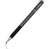 Mixoo - Lápiz capacitivo universal 2 en 1- disco capacitivo preciso y punta de fibra para tabletas- iPads- iPhones y…